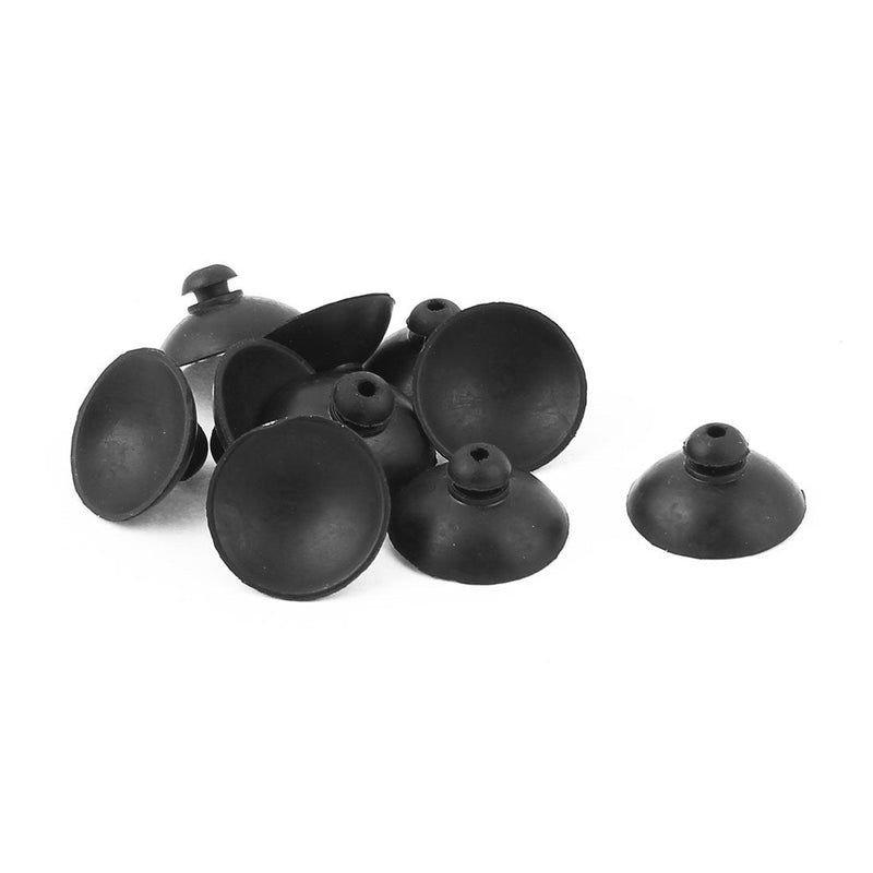 uxcell 10PCS 2.5cm/1inch Silicone Vacuum Suction Cup Sucker (Pack of 10)