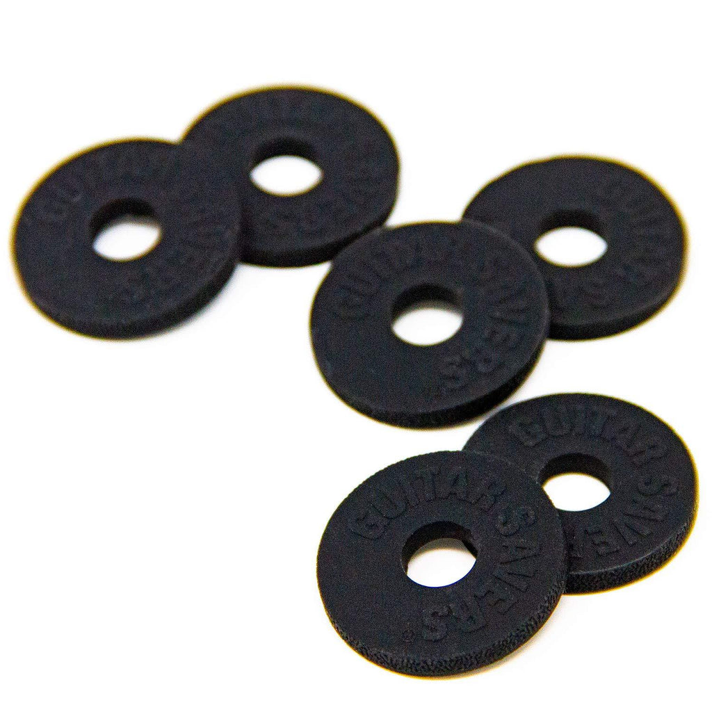 Guitar Savers Premium Strap Locks (3 Pair) - Black 3 Pair