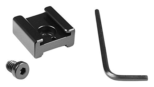 Beastgrip Cold Shoe Mount Adapter Standard ¼”-20 Thread for Camera Cage Flash LED Monitor