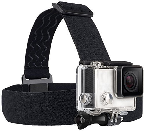 TEKCAM Action Camera Head Mount Strap Wearing Head Belt Compatible with Gopro Hero 10 9 8 7 6 5 Session/AKASO/Dragon Touch/APEMAN/Campark/Apexcam/XTU Action Camera
