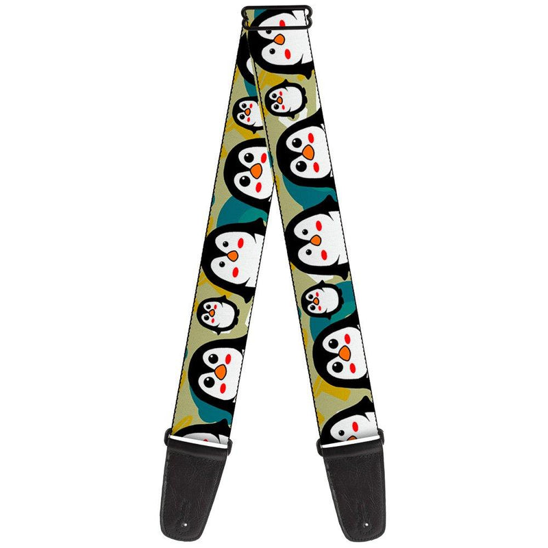 Guitar Strap Penguin Cartoon 2 Inches Wide