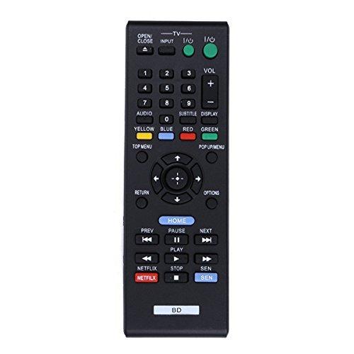 AllureEyes US b119A 6 Replacement Remote Control Fit for RMT-B119A for Sony BDP-BX110 BDP-S1100 BDP-S3100 BDP-BX310 BDP-BX510 BDP-S580 Blue-Ray DVD Player, BDP-S580 Blue-Ray DVD Player