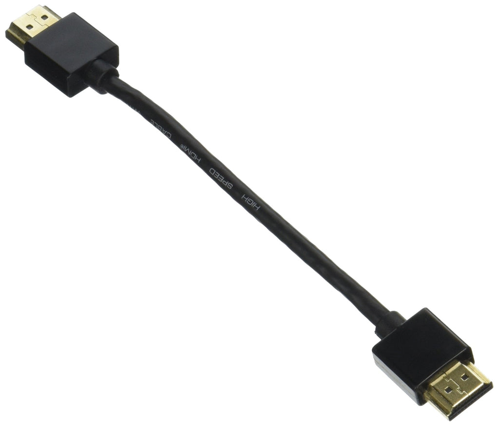 QVS HDT-0.5F Shielded Video/Audio/Network Cable, HDMI, Black