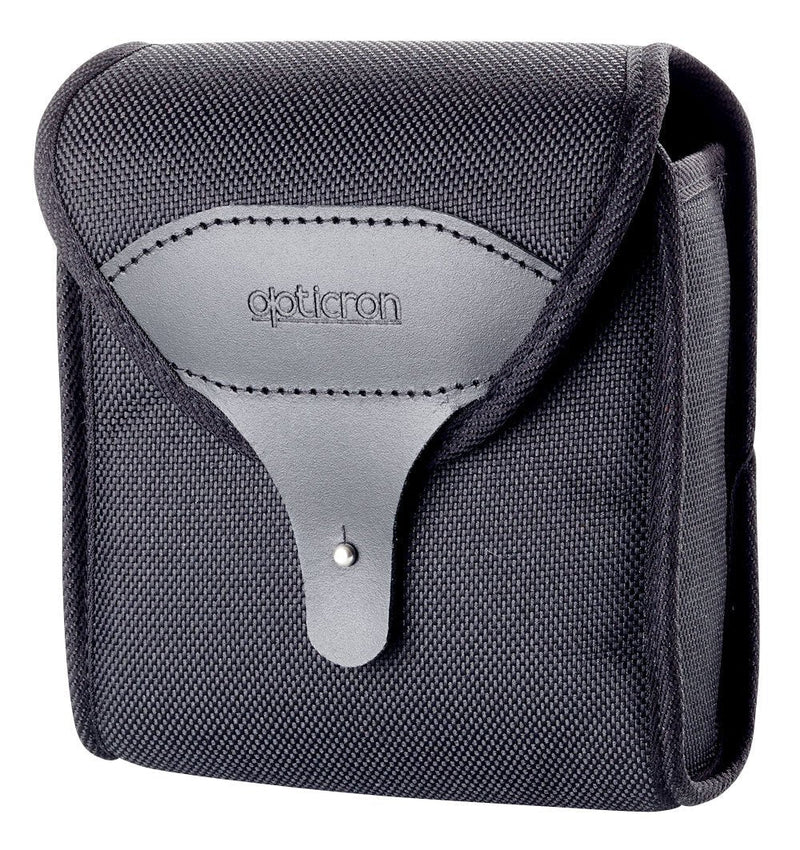 Opticron Universal Binocular Case - Soft Canvas & Leather. Internal Dimensions 5.7x4.9x2 inches Binocular 5.7x4.9x2 inches