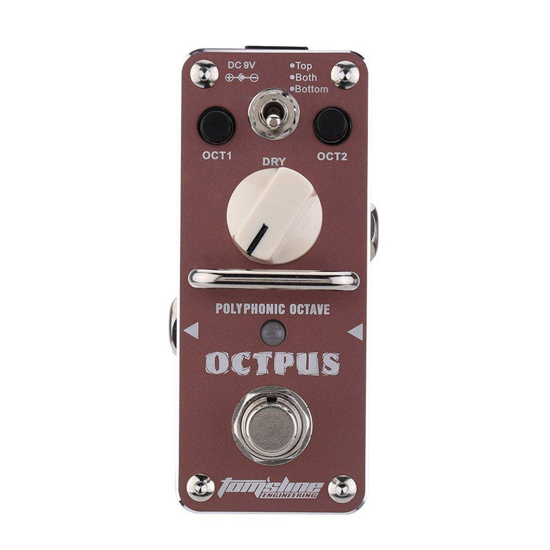 [AUSTRALIA] - AROMA Electric Guitar Effect Pedal Mini Single Effect with True Bypass (Octpus) 