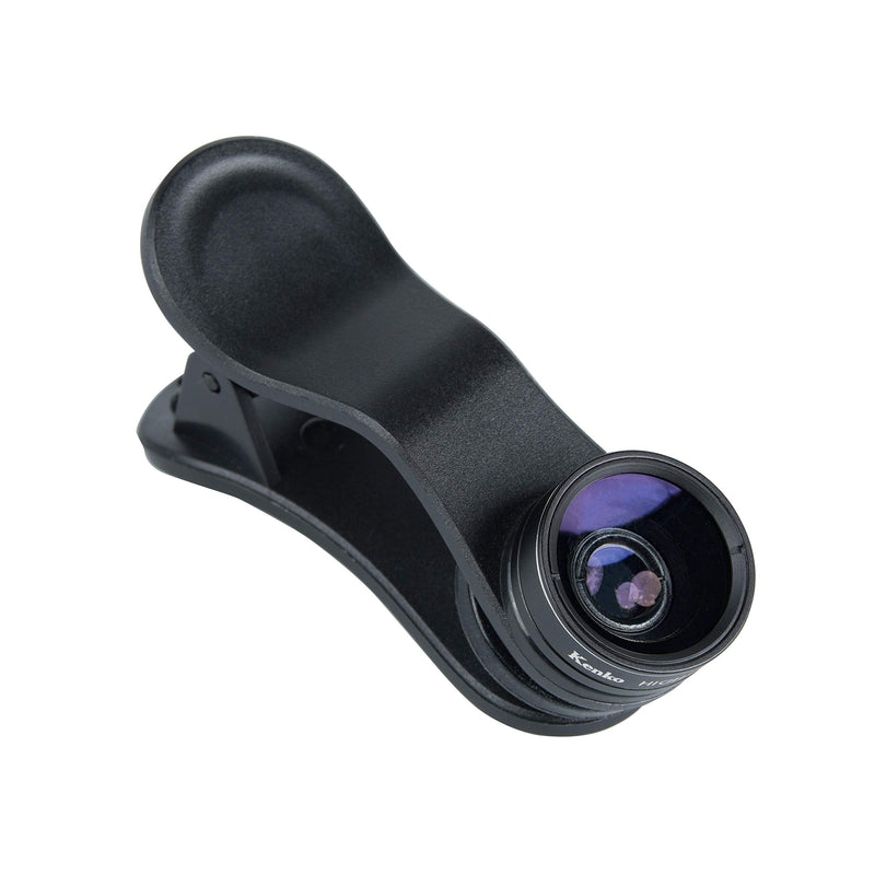 [AUSTRALIA] - Kenko REAL PRO Multi-Coated Glass REAL PRO 0.6x Wide Angle + Macro Clip Lens for Mobile Devices, Black (KRP-065WM) 0.6X WIDE + MACRO 