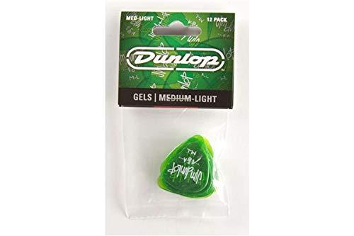 Jim Dunlop Dunlop Gel Guitar Picks M-L, Medium Light, .60 mm 1 Dozen