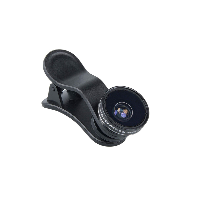 [AUSTRALIA] - Kenko REAL PRO Multi-Coated Glass REAL PRO 0.4x Super Wide Angle Clip Lens for Mobile Devices, Black (KRP-04SW) 