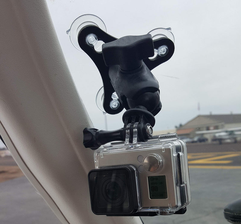 MyPilotPro Spider Swivel Cockpit Mount for GoPro