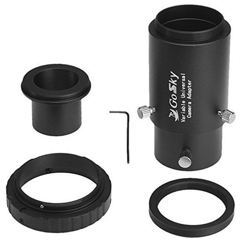 Gosky Deluxe Telescope Camera Adapter Kit Compatible with Nikon SLR - for Telescope Prime Focus and Eyepiece Projection Photography