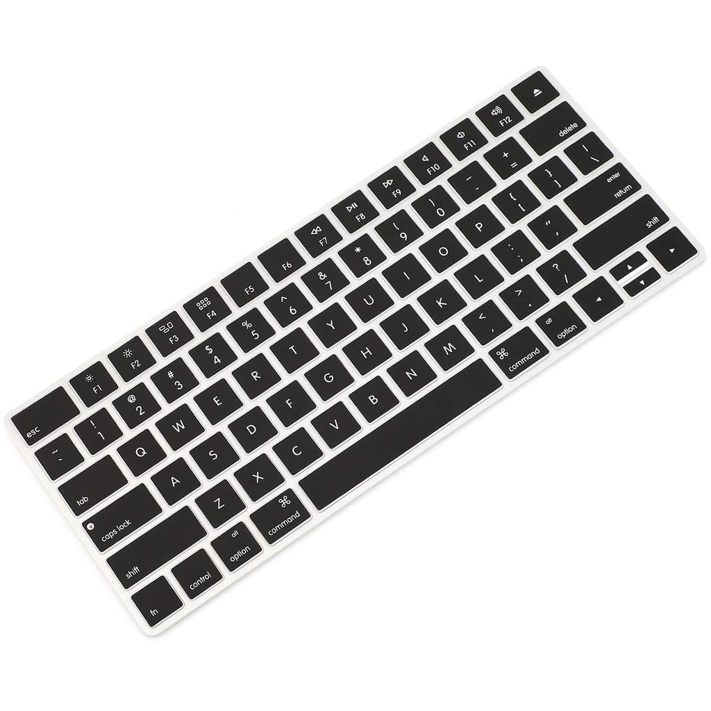 Allinside Black Cover for Apple Magic Keyboard (MLA22LL/A) with US Layout Magic Keyboard (MLA22LL/A A1644) 02 Black