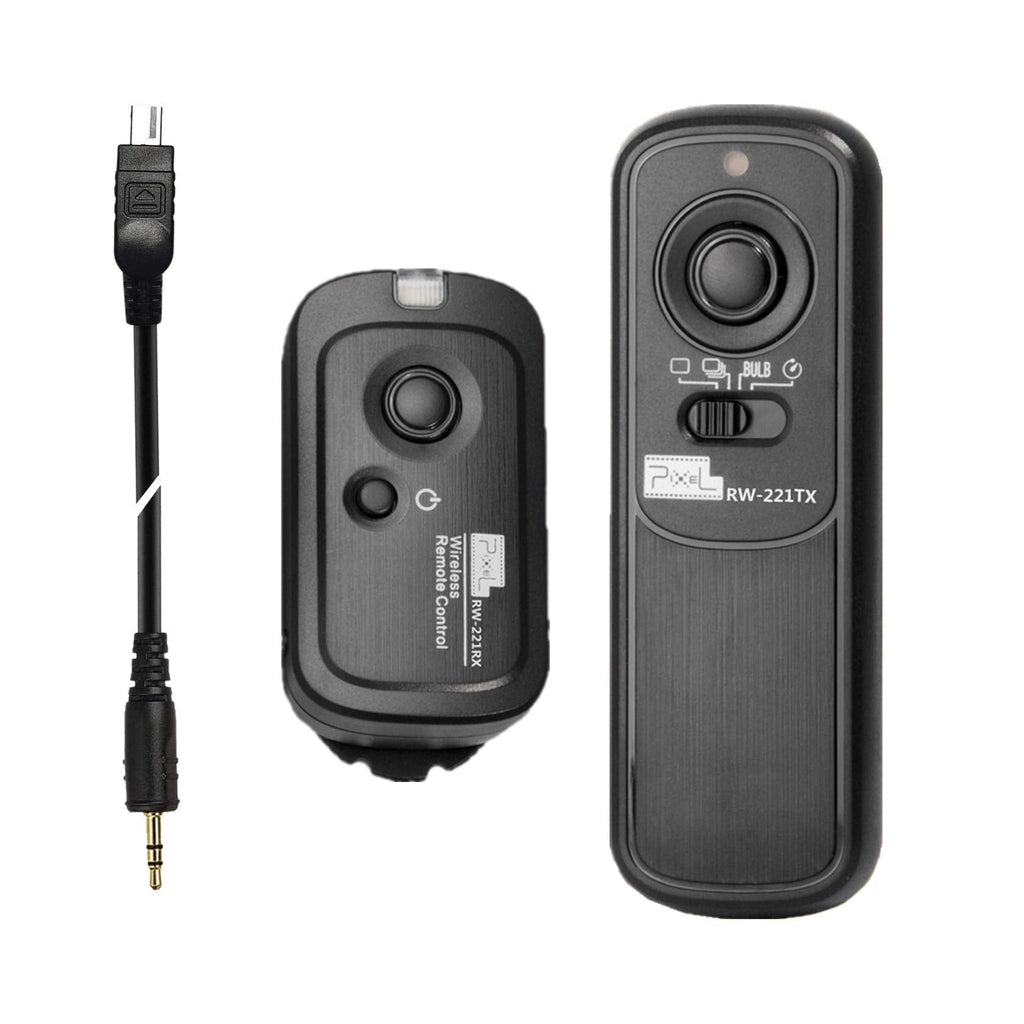 Pixel 2.4GHz Wireless Remote Control DC2 Remote Shutter Release Compatible with Nikon D3100, D5000, D7200, D600, D610, D750 Cameras, Replaces Nikon MC-DC2 RW-DC2
