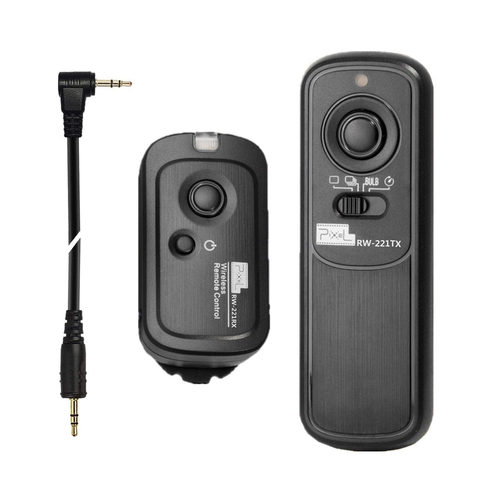 Pixel 2.4GHz Digital Wireless Remote Shutter Release E3 Compatible with Canon, Pentax, Samsung, Contax, Sigma and Hassleblad Cameras, Replaces RS-60E3 RW-E3
