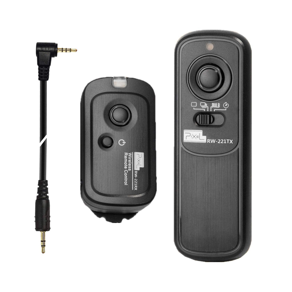 Pixel 2.4g Digital Wireless Shutter Release Remote Control L1 for Panasonic G1, GH1, GH2, FZ50, FZ1000 and Leica Cameras, Replaces Panasonic DMW-RSL1 RW-L1