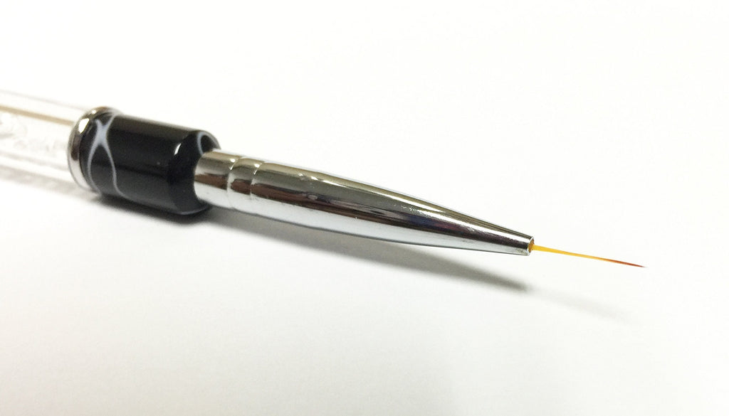Grandey Professional Nail Brushes Beauty Nail Art Tool Small Sable Hair Brush Painting Sculpture Pen (11MM)