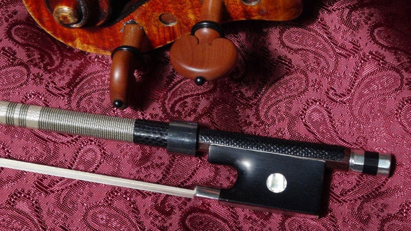 Violin, Cello BowGrip by AcoustaGrip (Midnight Black)