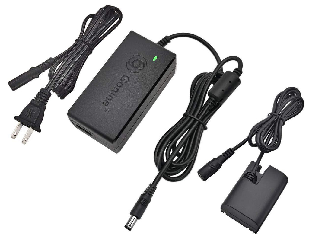 Gonine ACK-E6 DR-E6 DC Coupler LP-E6 LP-E6N Dummy Battery AC Power Adapter Supply Kit for Canon EOS 90D 80D 70D 60D 60Da 6D 7D Mark II, 5D Mark III, 5D Mark IV, EOS R R5 R6 Cameras.