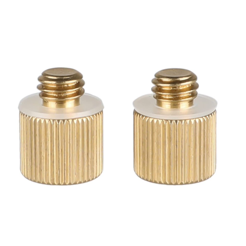 CAMVATE 1/4"-20 Female Threaded Adapter to 3/8"-16 Male Threaded Post(2 Pieses) - 1243