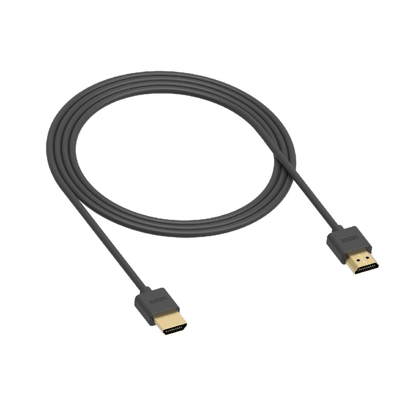 InstallerParts 1.5ft Ultra Thin High-Speed HDMI Cable w/Ethernet, Audio Return - Compatible with 3D, 4K, 1080p, HDTV, Roku, Mac, PC, and More!
