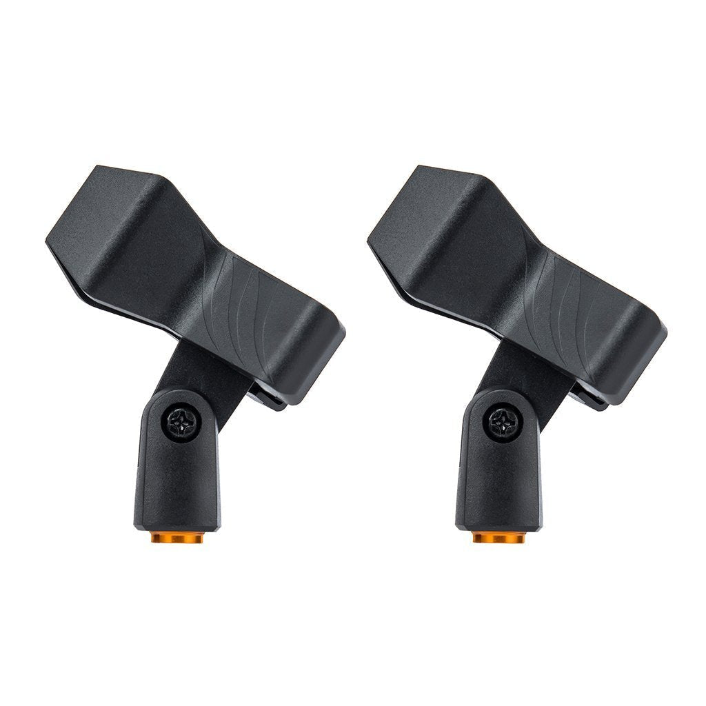 [AUSTRALIA] - 2-Pack Spring-loaded Microphone Clips for most Handheld Transmitters Less than 4.5 cm 