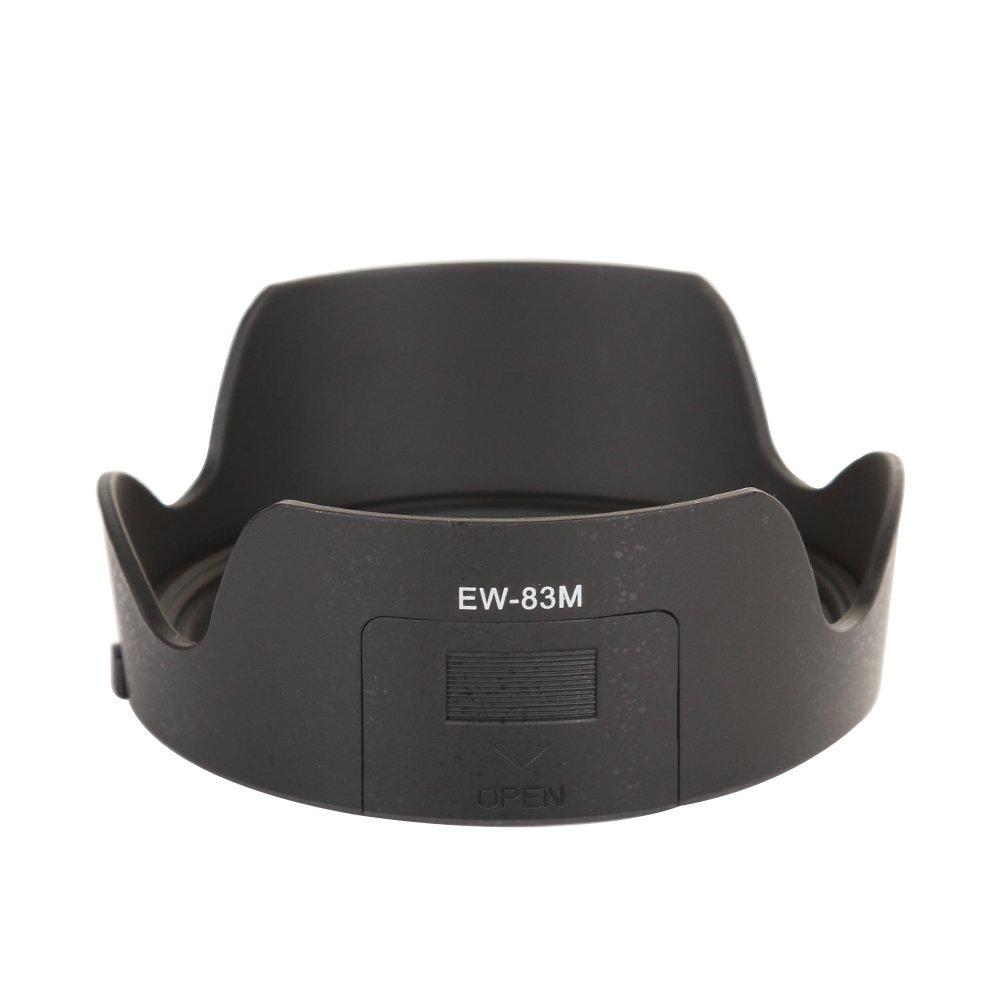 Foto4easy Petal Lens Hood Shape for Canon EF 24-105mm f/3.5-5.6 is STM (Replace for Canon EW-83M)