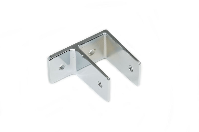Harris Hardware TP1856 One Ear Die Cast Zamac Wall Bracket, Chrome Plated