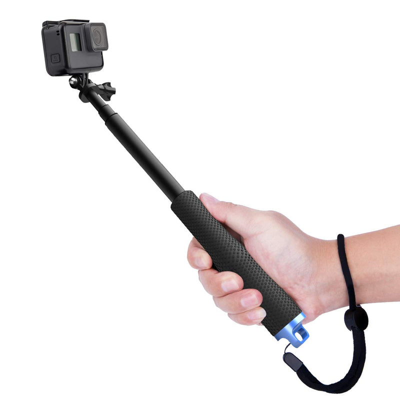 Luxebell Selfie Stick Adjustable Telescoping Monopod Pole for Gopro Hero 8 7 6 5, Max Session 5, Hero 4/3+/3/2 Fusion (36 inches)