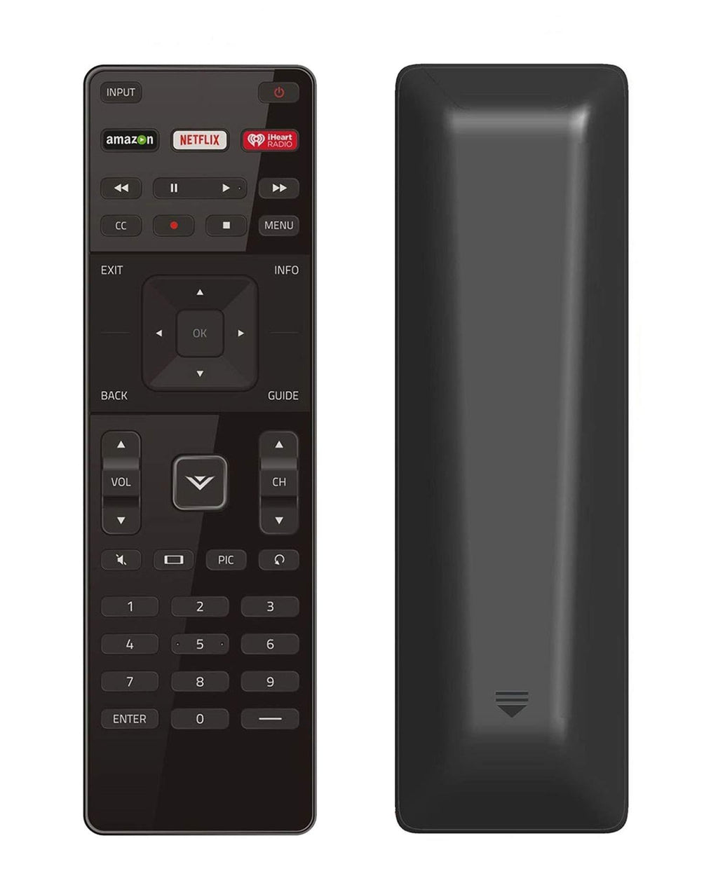 New Remote XRT122 iHeartRadio fit for VIZIO TV E32H-C1 E32-C1 E40-C2 E43-C2 E50-C1 E55-C1 E24C1 E70C3 E60C3 E40X-C2 D43F-E2 D48-D0 D48F-E0 D48F-EL D50-D1 D50-E1 D50F-E1 D50U-D1 D55-D2 D55-E0 D55F-E0