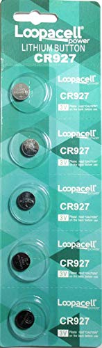 Loopacell Lithium 3V Batteries CR927 5 Pack