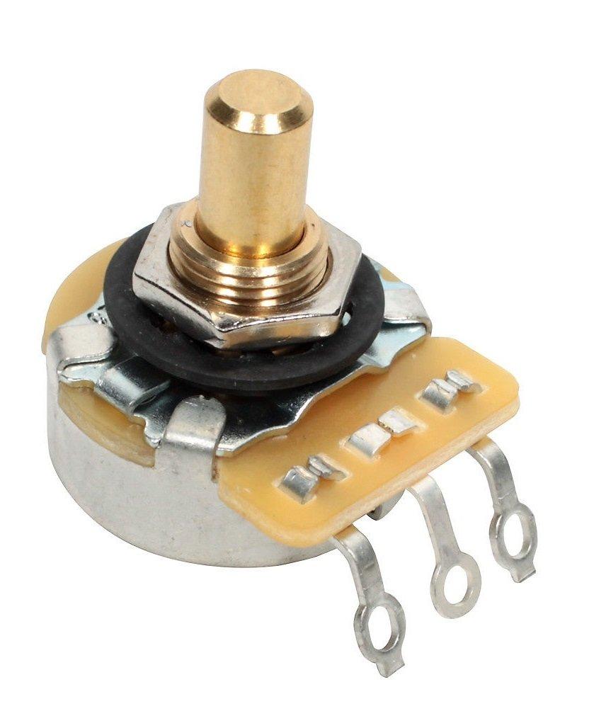 CTS 250K Short SOLID Shaft Audio Potentiometer/Pot - 450G Series