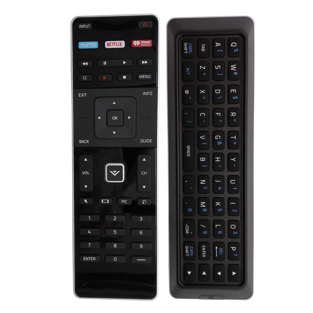 New XUMO XRT500 TV Remote with Keyboard for Vizio TV M43-C1 M49-C1 M50-C1 M55-C2 M60-C3 M65-C1 M70-C3 M75-C1 M80-C3 M322I-B1 M422I-B1 M492I-B2 M502I-B1 M552I-B2 M602I-B3