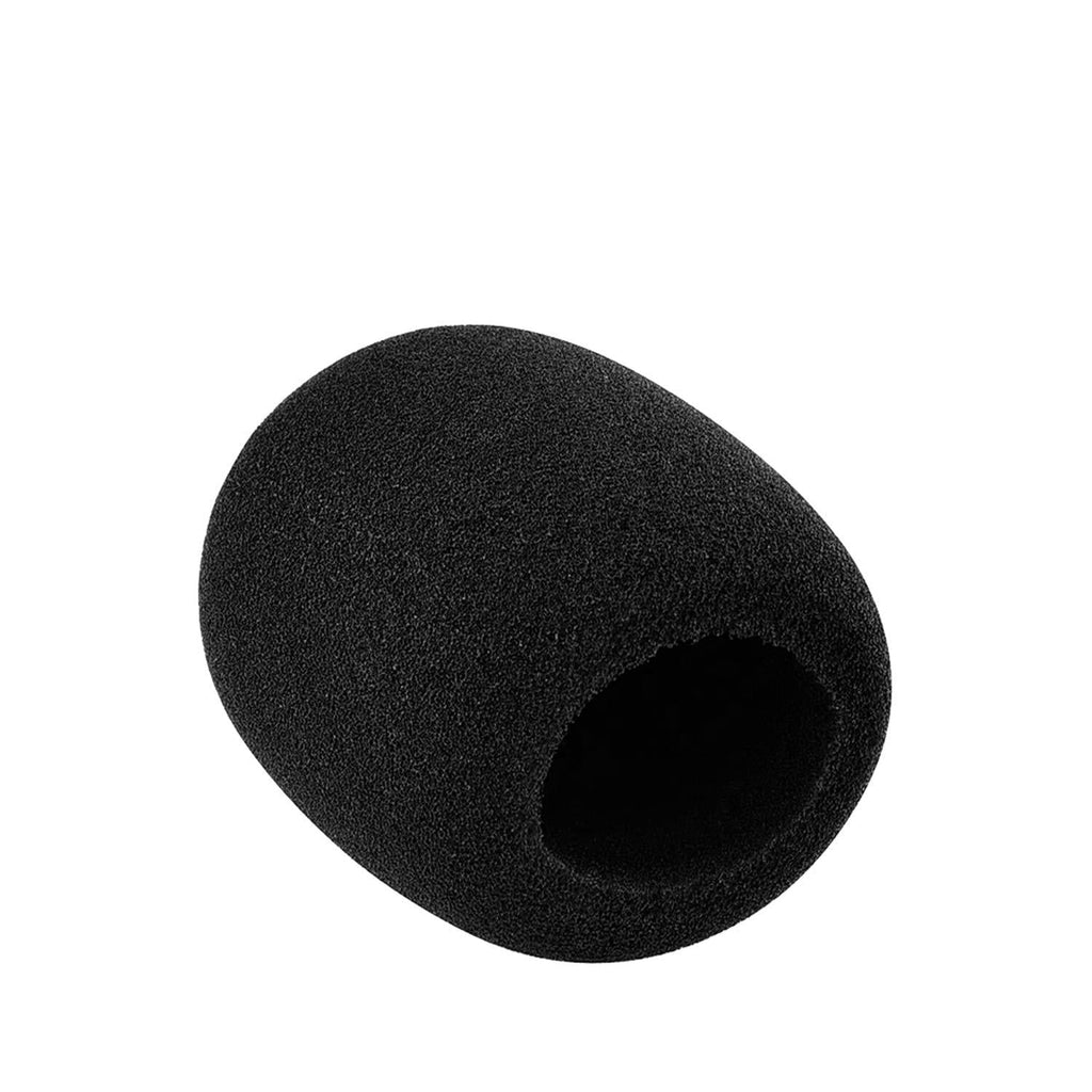 Mudder Large Foam Mic Windscreen for MXL, Audio Technica, and Other Large Microphones, Black