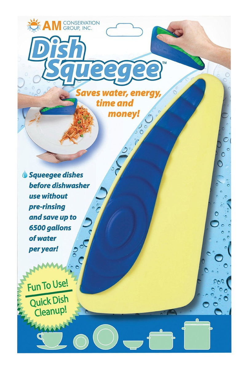 AM Conservation Group Silicone Dish Squeegee, Set of 2 (Colors May Vary)