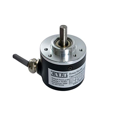 CALT 6mm Shaft Encoder 2000 PPR Pushpull HTL Line Driver Universal Output Line Driver Output 5-26Vdc Supply