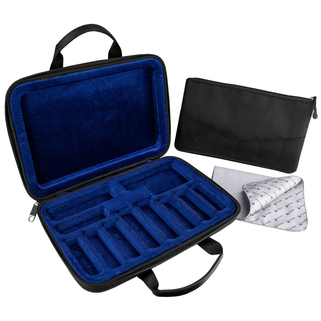 Protec WMC10 10-Piece Woodwind Mouthpiece Case Protects up to 10 Mouthpieces