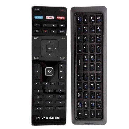 New XUMO XRT500 TV Remote Control with Keyboard fit for vizio M43-C1 M43C1 M49-C1 M49C1 M50-C1 M50C1 M55-C2 M55C2 M60-C3 M60C3 M65-C1 M65C1 M70-C3 M70C3 M75-C1 M75C1