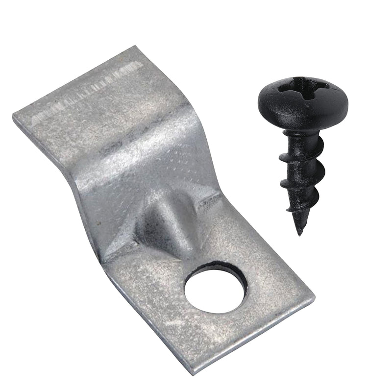 [AUSTRALIA] - Rok Hardware 14 Gauge Table Top Fasteners with Screws, Steel, 20 Pack ROKSTBFAST 