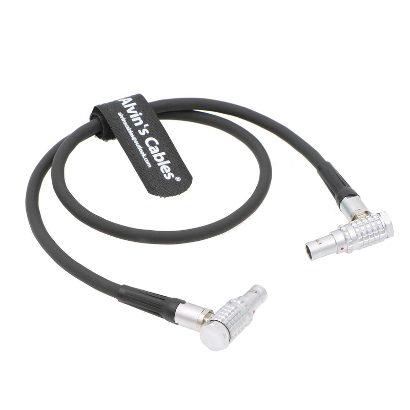 [AUSTRALIA] - Alvin's Cables Teradek Bond ARRI Alexa Camera Power Cable 2 Pin Male Right Angle to 2 Pin 45cm right angle to right angle 