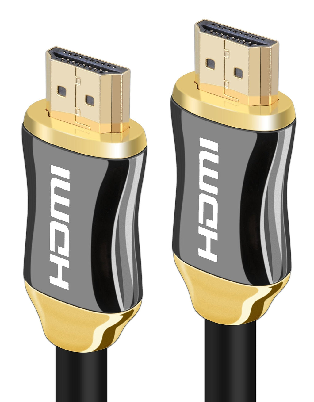 KIN&P Ultra High Speed hdmi Cable 25ft HDMI Cables Support Ethernet,3D,1080p and Audio Return (ARC) CL3 Function and with 24k Golden Plated Connector - Full Hd [Latest Version] 25Feet