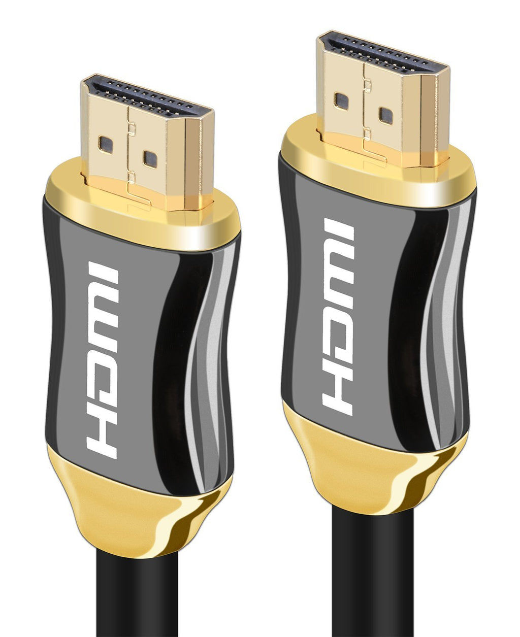 KIN&P HDMI Cable 3ft Ultra High Speed HDMI 2.0 (4K) HDMI Cables for Playstation PS3 PS4 PC Apple TV, Support 2160P,HD 1080P, 3D,4k,Ethernet,ARC 3Feet