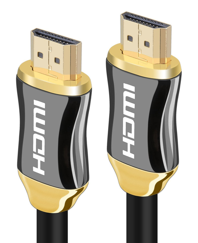 KIN&P HDMI Cable 3ft Ultra High Speed HDMI 2.0 (4K) HDMI Cables for Playstation PS3 PS4 PC Apple TV, Support 2160P,HD 1080P, 3D,4k,Ethernet,ARC 3Feet