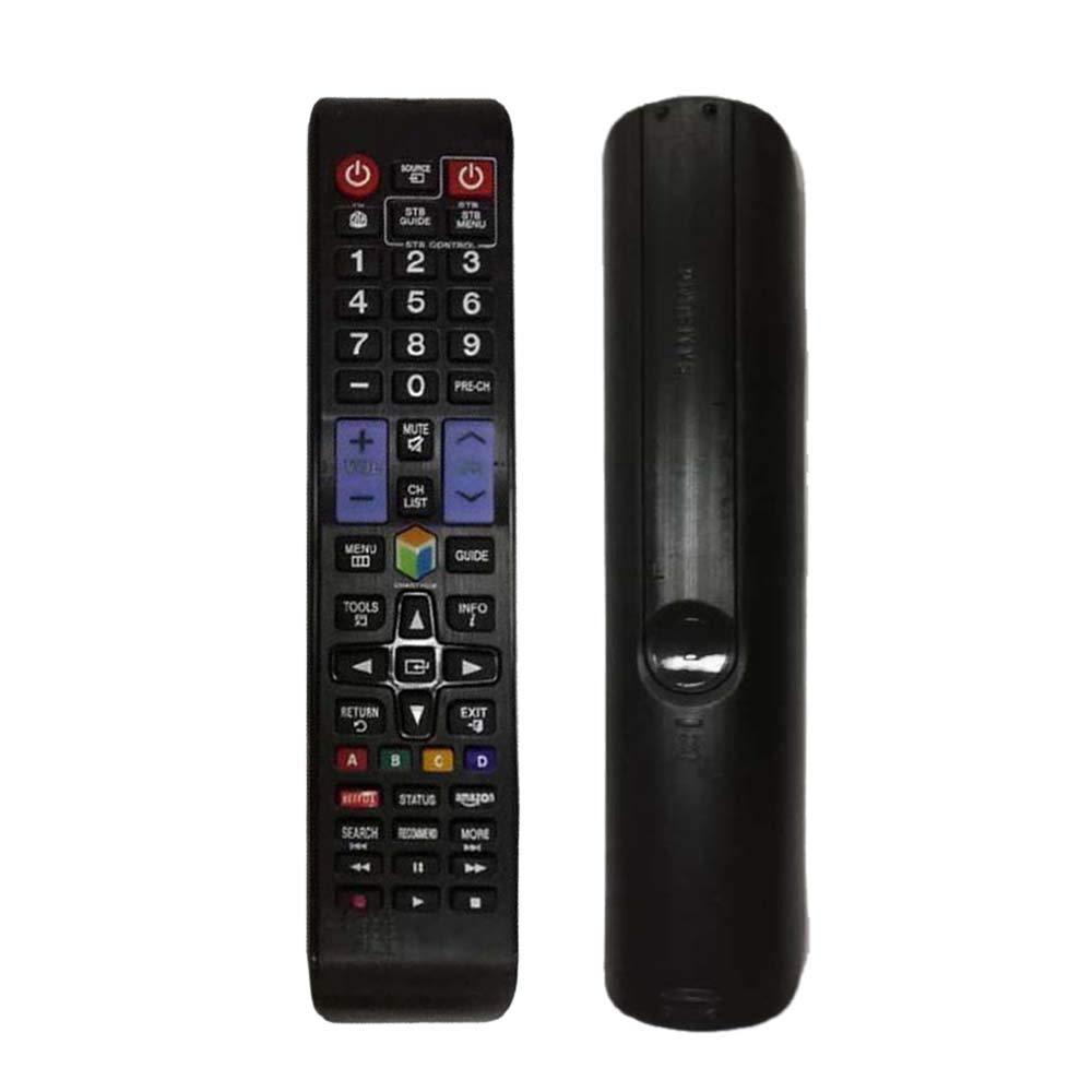 Replacement Remote Control fit for Samsung UN65F6350AF UN75F6400CF UN65H8000 UN65F8000 UN60F8000 UN55F8000 UN55F7100AF UN46F7100AF UN50F5100AF UN65JU7100FXZA UN75JU710 Smart 3D LED HDTV TV