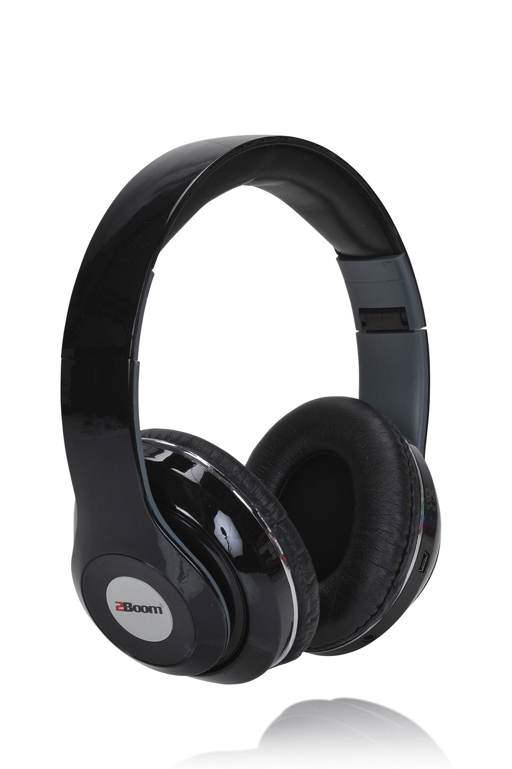 2BOOM MIXX Professional Over Ear Studio Foldable Digital Stereo Bass Wired Headphone Black MGRHPM380K