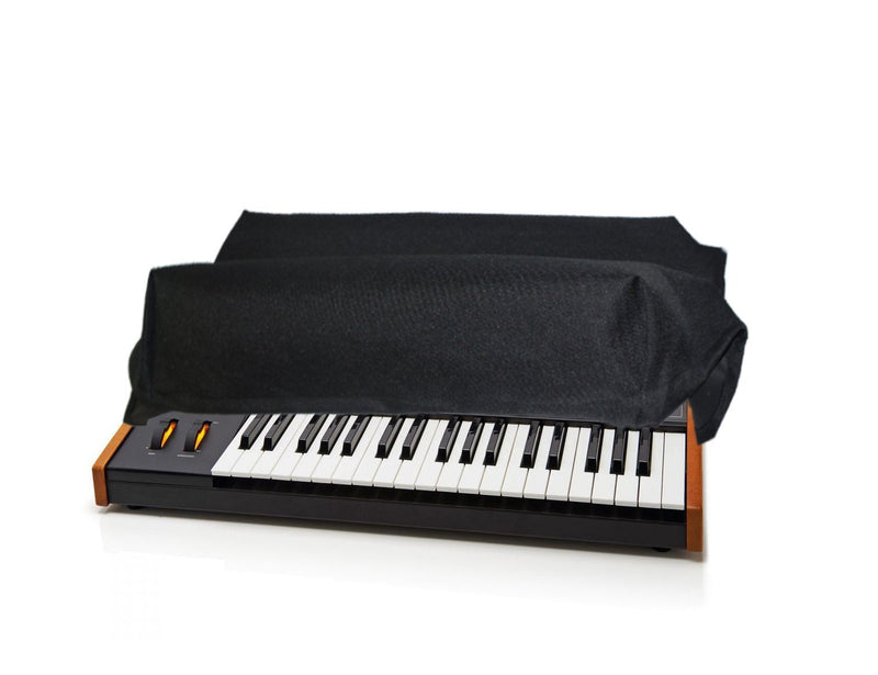 Dust Cover and Protector for MOOG SUB 37 / SUBSEQUENT 37 / LITTLE PHATTY/Stage II Synthesizer Keyboard [Antistatic, Water Resistant, Premium Black Fabric, Heavy Duty] by DigitalDeckCovers