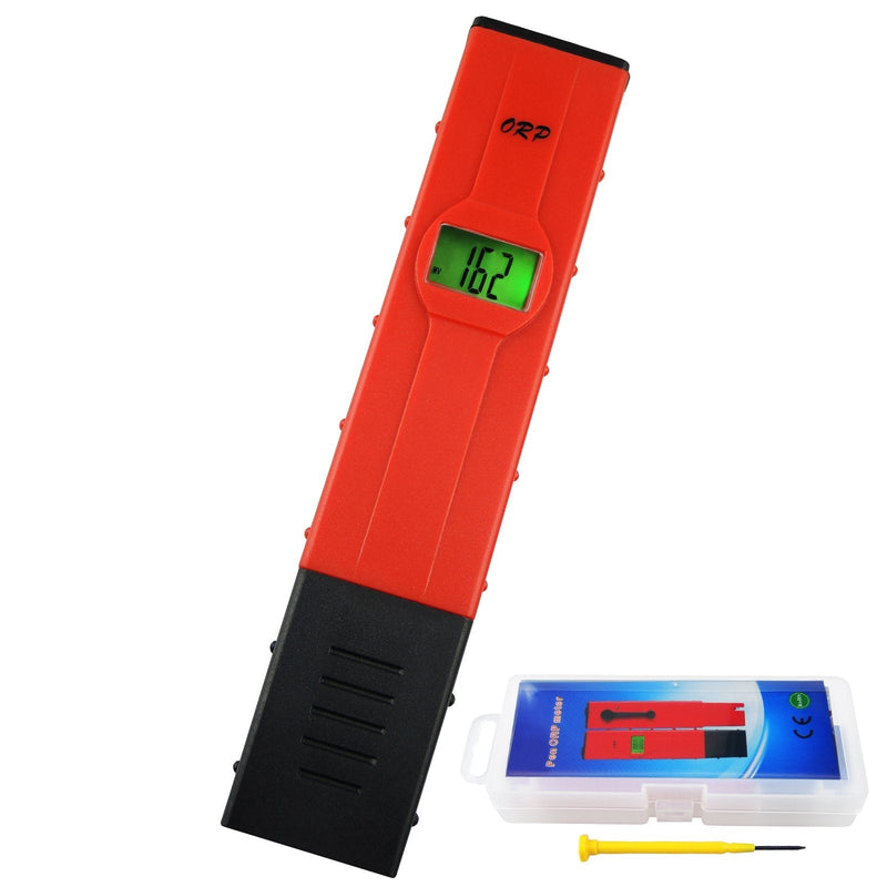 Oxidation Reduction Potential ORP Meter Tester sensor probe -1999mV ~ +1999mV Millivolts Pen-type Digital with Backlight LCD for Aquarium Hydroponics Spas Water System Aquaculture Swimming Pool
