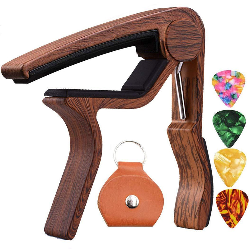 Capo Guitar Capo-Quick Change Trigger Capo for 6-String Acoustic & Electric Guita and Ukulele