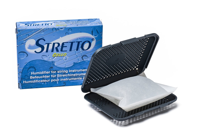 STRETTO 1030 Humidifier for Cello & Large Instruments incl. case and 2 humid Bags (STR-1030)
