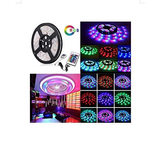 [AUSTRALIA] - Water-resistace IP65 5M/16.4 Ft SMD 3528 300leds Multicolor Changing Kit LED Cuttable Light Strips with Flexible Strip Light+24Keys IR Remote Control+Power Supply 
