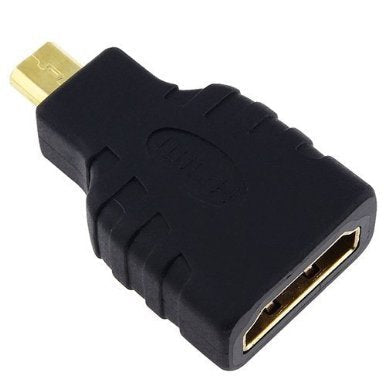 High Speed Micro HDMI (Type D) to HDMI (Type A) - Adapter for Connecting GoPro Hero4 / Hero3/ Hero3+ Camera to TV with HDMI Port - Premium Gold Quality Adaptor by Master Cables®