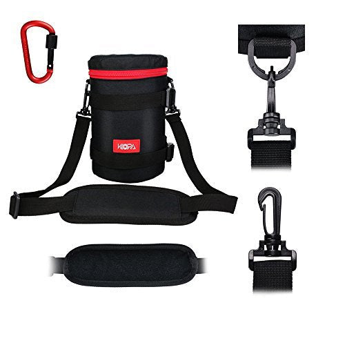 Kiorafoto KP-L Deluxe Lens Pouch Bag Case 113mm x 215mm For JBL Charge 2+ Splashproof Bluetooth Speaker W/ Charger ZOOM LENS EF 28-300mm AF-S NIKKOR 70-200mm Lens